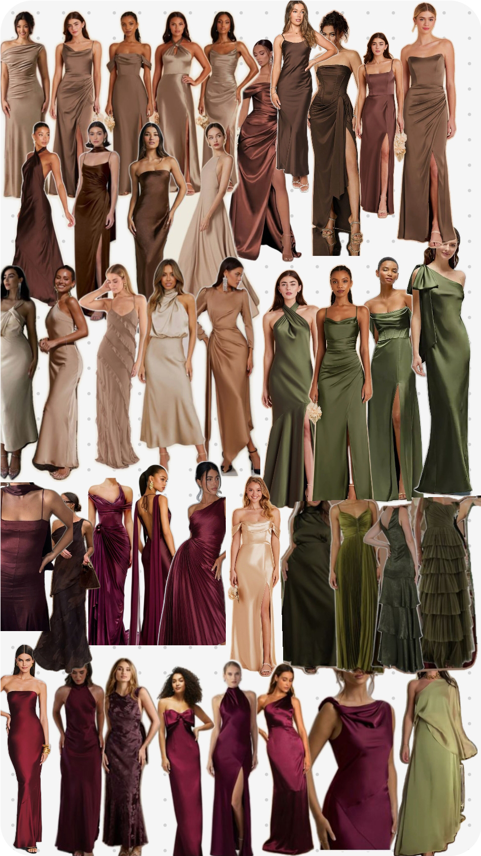 Exemples de tenues